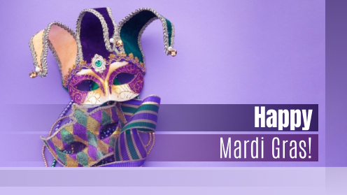 Happy Mardi Gras | Brought to you by The Cantrell Team