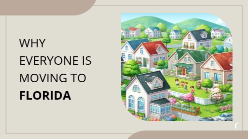 Why Everyone Is Moving to Florida | Brought to you by The Cantrell Team